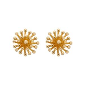18k Gold Plated Small Flower Earring